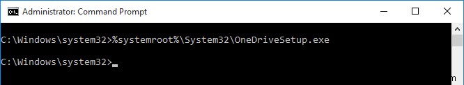 Windows 10でOneDriveを完全にアンインストールする方法【コマンドプロンプト編】