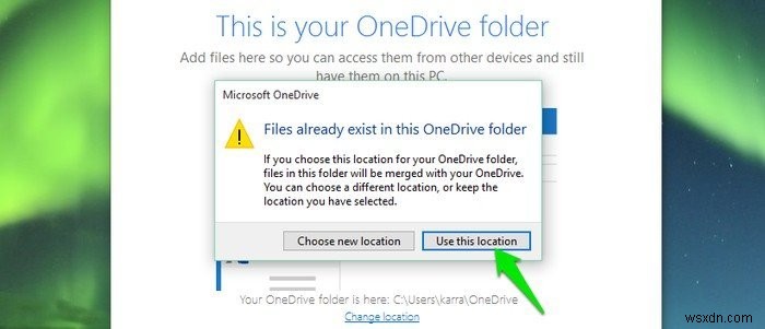 Windows 10でOneDriveフォルダーを別のドライブに移動する方法