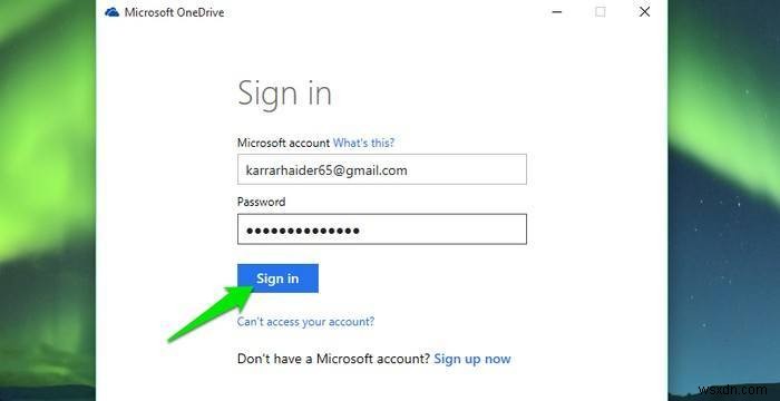 Windows 10でOneDriveフォルダーを別のドライブに移動する方法