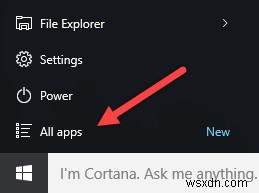 Windows 10のスタートメニューから「すべてのアプリ」を削除・非表示にする方法