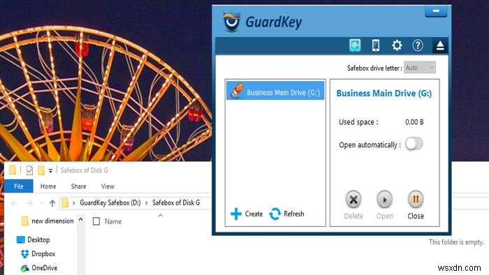 GuardKeyで暗号化ドライブを作成し、大切なファイルを安全に守る方法