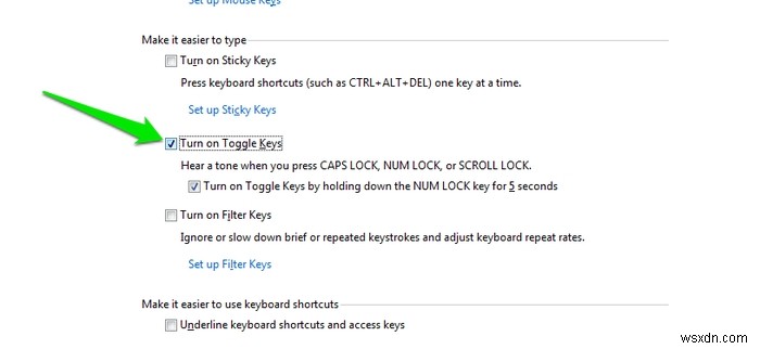 WindowsでCaps Lockキーを押すたびに警告音を鳴らす方法