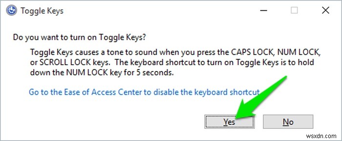 WindowsでCaps Lockキーを押すたびに警告音を鳴らす方法