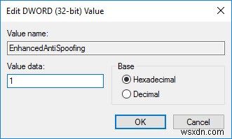 Windows 10で強化されたスプーフィング防止(Enhanced Anti-Spoofing)を有効にする方法