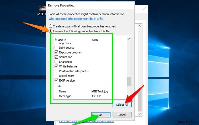 Windows 10で写真のメタデータ(EXIF情報)を削除して個人情報を守る方法
