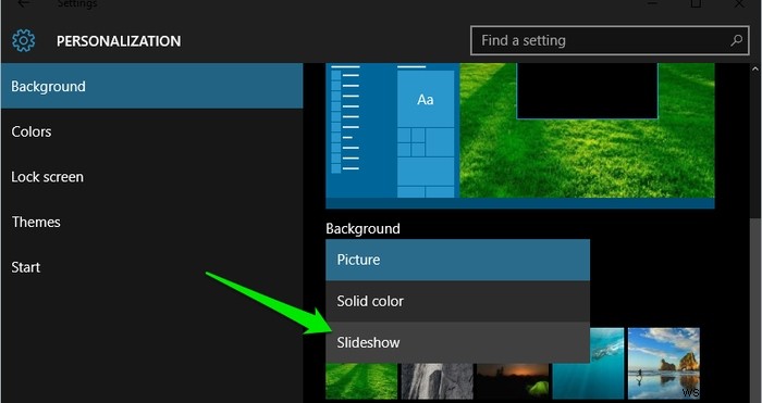 Windows 10でスライドショー壁紙を設定し、シャッフル表示で飽きずに楽しむ方法