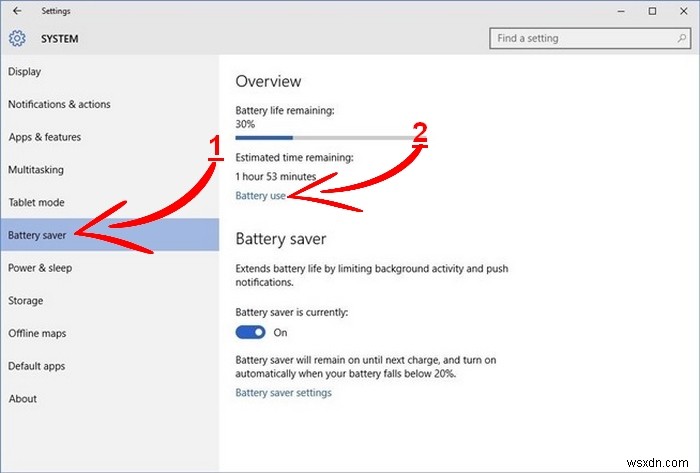 Windows 10でアプリごとのバッテリー使用量を確認する方法