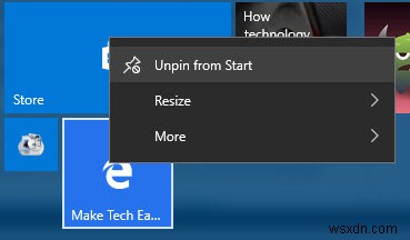 Windows 10のスタートメニューにWebサイトをピン留めする方法【Edge・Chrome対応】