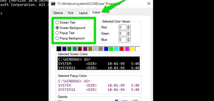 Windows 10のコマンドプロンプトの見た目をカスタマイズする方法