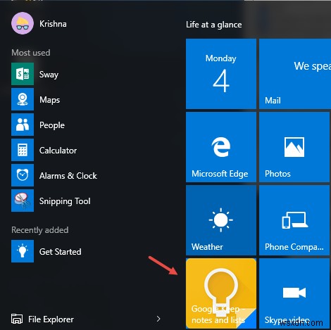 Windows 10のスタートメニュータイルのアイコンを自由にカスタマイズする方法