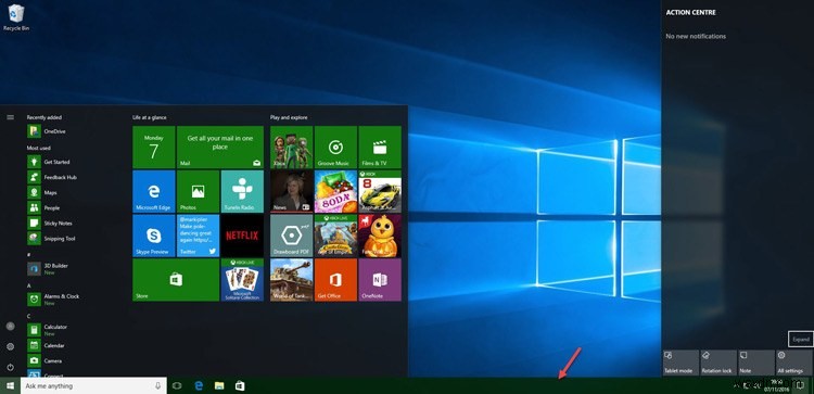 Windows 10でアクセントカラーをタスクバーだけに適用する方法