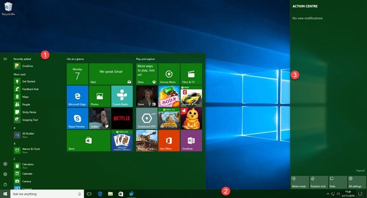 Windows 10でアクセントカラーをタスクバーだけに適用する方法