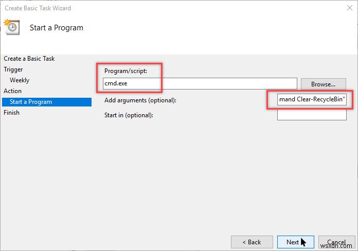 【Windows】タスクスケジューラでごみ箱を自動的に空にする簡単な設定方法