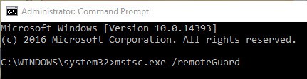 Windows 10でリモート資格情報ガードを有効化してリモートデスクトップの資格情報を保護する方法