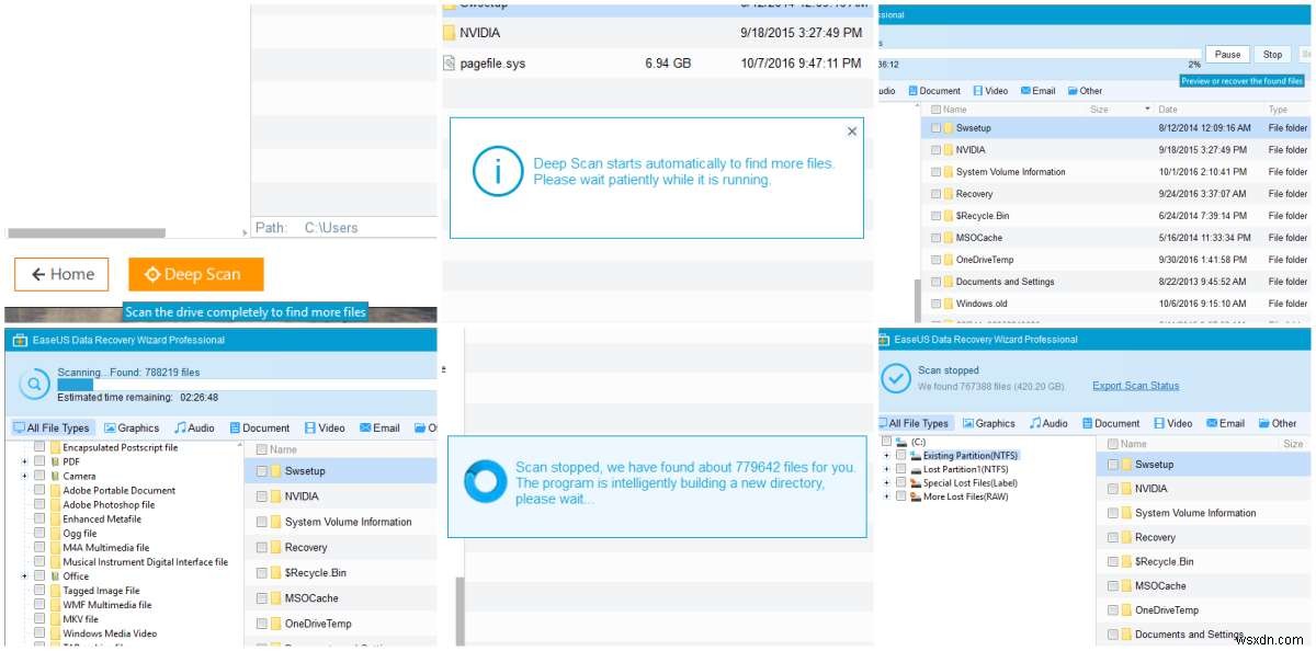 EaseUS Data Recovery Wizardで誤って削除したファイルを素早く復元する方法
