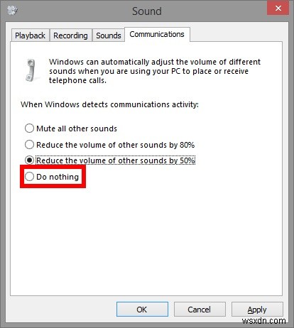 Skype通話中にPCの音量が勝手に下がる問題を防ぐ方法