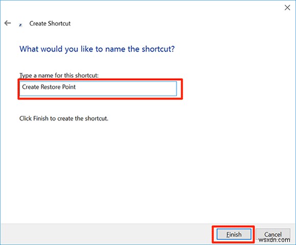 Windows 10でダブルクリックだけで復元ポイントを作成する方法