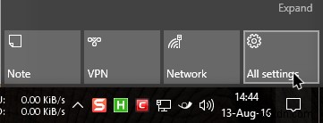 Windows 10のアクションセンターでアプリ通知の優先度を設定する方法
