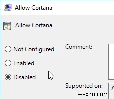 Windows 10でCortana(コルタナ)を完全に無効化する2つの方法