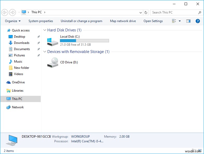Windows 10のエクスプローラーをWindows 7風の見た目に戻す方法