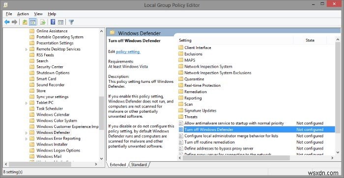 Windows 10でWindows Defenderを完全に無効化する2つの方法