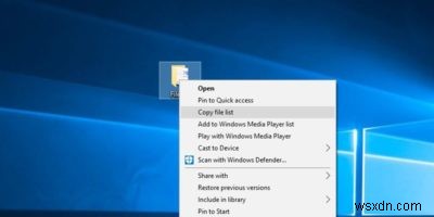 【Windows】フォルダ内のファイル一覧をコピー・作成する2つの方法