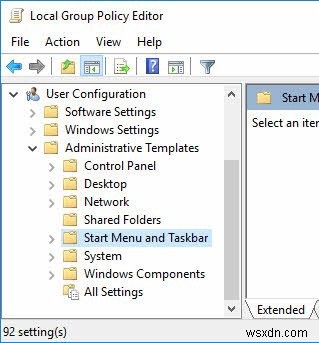 Windows 10のシャットダウン時に最近のドキュメントのジャンプリストを自動的にクリアする方法