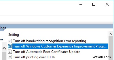 Windows 10でカスタマー エクスペリエンス向上プログラム（CEIP）を無効化する4つの方法