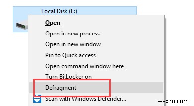 Windowsの右クリックメニューに「デフラグ」を追加してドライブを最適化する方法