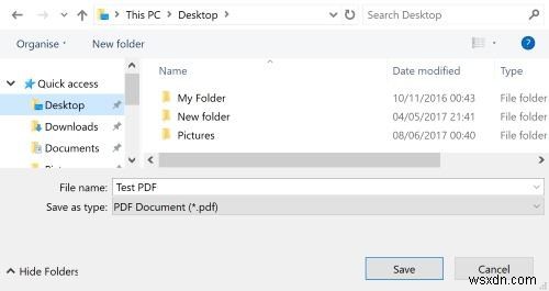 追加ソフト不要!Windows 10でファイルをPDF形式で保存する方法