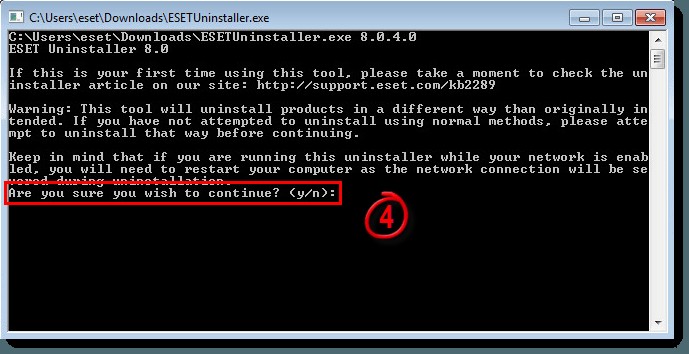Windows 10でESET NOD32・Smart Securityを完全にアンインストールする方法