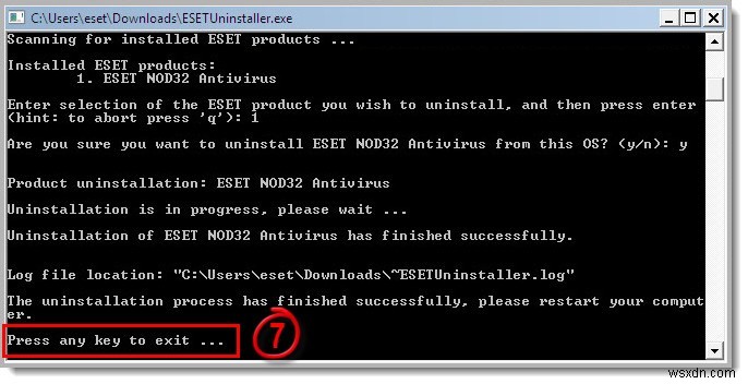 Windows 10でESET NOD32・Smart Securityを完全にアンインストールする方法