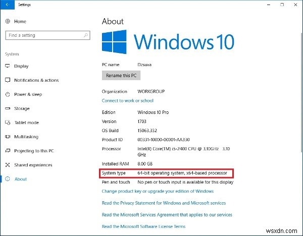 Windows 10を32ビット版から64ビット版へアップグレードする方法