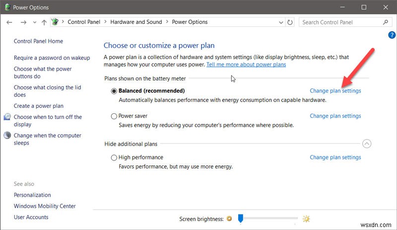 Windows 10で電源ボタンを押してディスプレイをオフにする設定方法