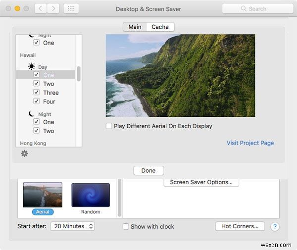 Mac・Windows 10 PCでApple TVの美しいスクリーンセーバーを導入する方法