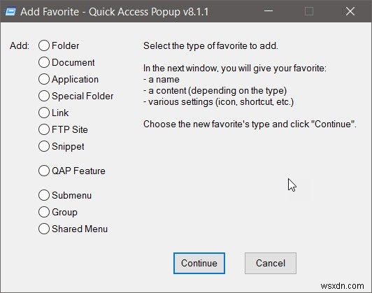 Quick Access PopupでWindowsのファイル・フォルダに素早くアクセスする方法