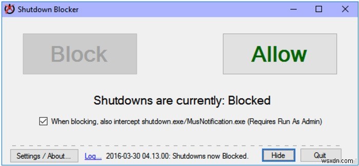 Windows 10でユーザーによるPCのシャットダウンを防ぐ方法