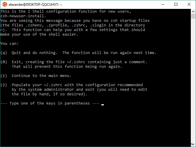 Windows 10にzshとOh My Zshをインストールする完全ガイド