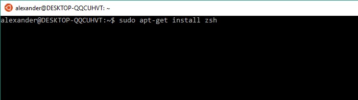 Windows 10にzshとOh My Zshをインストールする完全ガイド