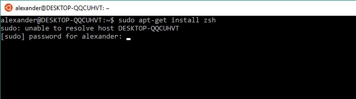 Windows 10にzshとOh My Zshをインストールする完全ガイド