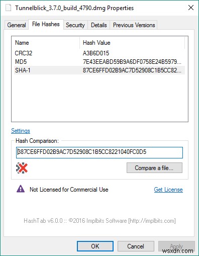 Windows 10でMD5・SHA-1・SHA-256のチェックサムを確認する方法