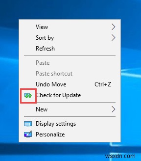 Windowsの右クリックメニューに「更新プログラムの確認」をワンクリックで実行できるようにする方法
