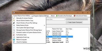 Windowsのシステム復元ポイントを簡単に作成・管理できるおすすめツール3選