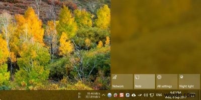 Windows 10アクションセンターの「メモ」ボタンを変更して、好きなメモアプリを開く方法