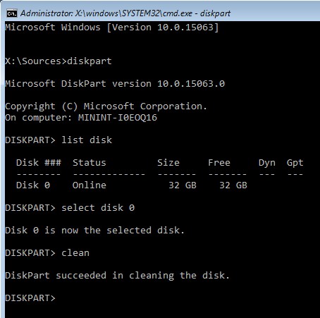 Windows 10インストール時の「新しいパーティションを作成できませんでした」エラーの解決方法