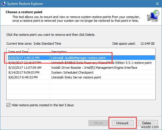 Windowsで古いシステム復元ポイントを削除してディスク容量を確保する方法