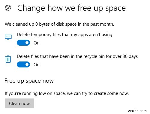 Windows 10の「ストレージセンサー」で不要ファイルを自動的にクリーンアップする方法