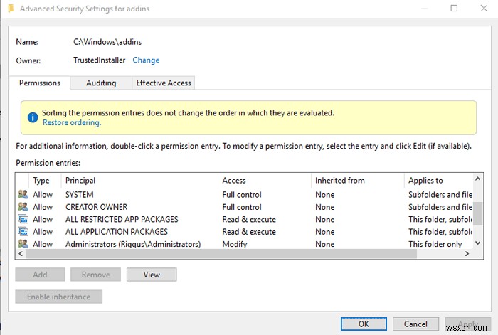 Windows 10でファイルやフォルダーの所有権を取得して削除する方法