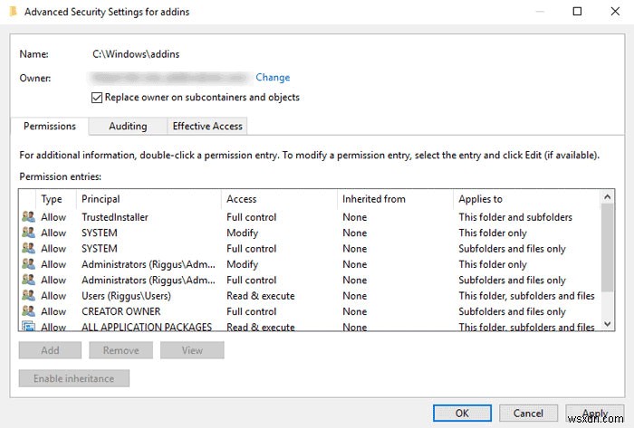 Windows 10でファイルやフォルダーの所有権を取得して削除する方法