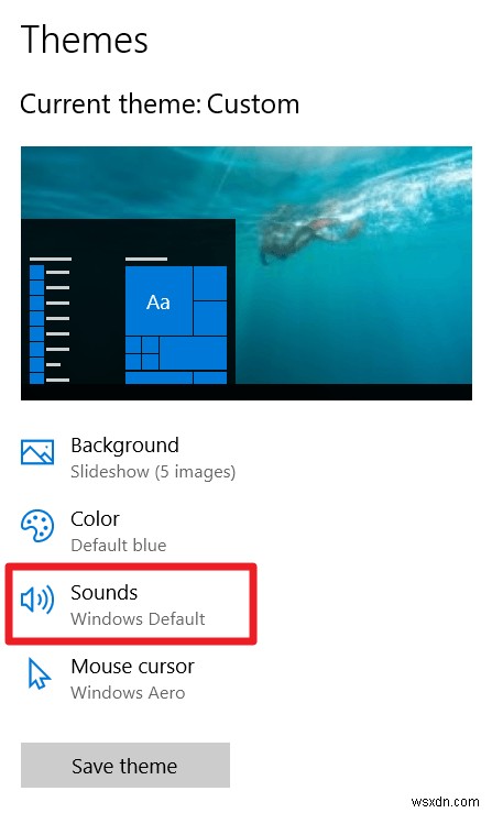 Windows 10で独自のカスタムテーマを作成・保存する方法